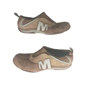 Merrell Paloma Harvest Slip On Sneakers Brown Suede Women's Size 8